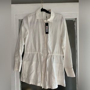 NWT Jacket linen Midnight Oasis